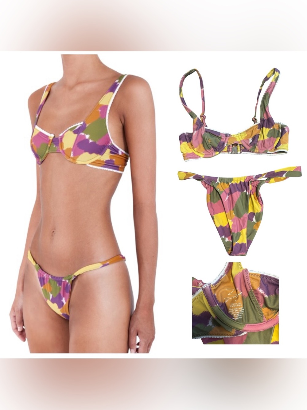 Bamba Swim Dry Brush Bikini